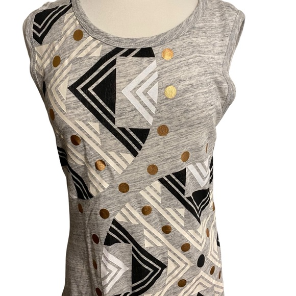J. Crew geometric tank small - Picture 2 of 4